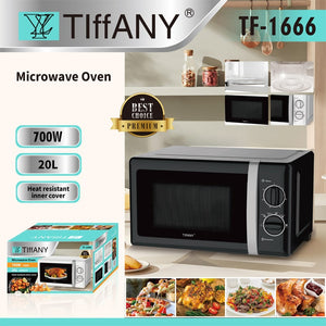 მიკროტალღური ღუმელი 20ლ Tiffany TF-1666