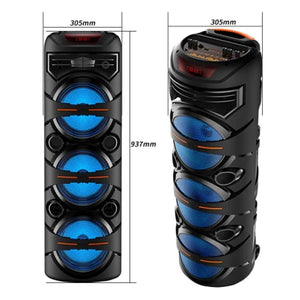 Bluetooth დინამიკი 2 მიკროფონით და პულტით OEM ZQS8302