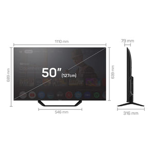 Smart 4K ტელევიზორი Tesla 50E655BUS 50 inch (127სმ)