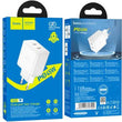 დამტენი Hoco N35 Streamer dual-port PD45W (2C) charger white