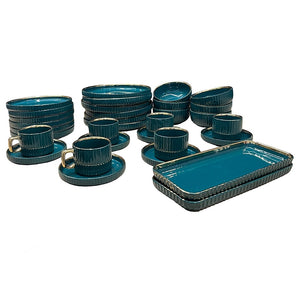 ჭურჭლის ნაკრები 6 პერსონაზე SLG Ceramics YTG32-1