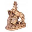 ცხენის დეკორატიული სკულპტურა და საათი 2-1 ში OEM A569