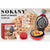 ბელგიური ვაფლის საცხობი Sokany SK-BBQ-849