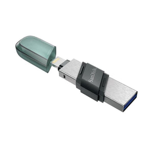 USB ფლეშ მეხსიერება SanDisk iXpand 128GB Type A+Lightning SDIX90N-128G-GN6NE