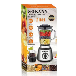 ბლენდერი საფქვავით 800W Sokany SK-03032