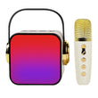 მინი Bluetooth დინამიკი RGB ფერებით და მიკროფონით OEM ZX-03