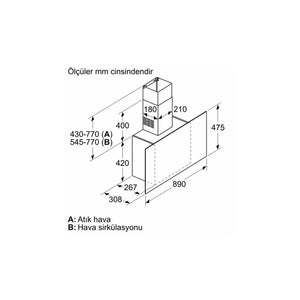 გამწოვი BOSCH DWF95AJ60T