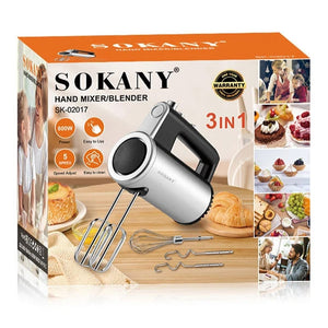 5 სიჩქარიანი მიქსერი Sokany SK-02017