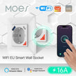 ჭკვიანი როზეტი Moes WK-Y-EU-1U1C-WH-EN