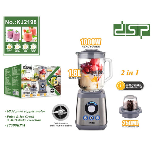 ბლენდერი საფქვავით DSP KJ2198
