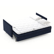 გასაშლელი დივანი სათავსოთი Galloway Dark Blue 195x98x90 სმ