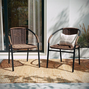 ბაღის სკამი BLOG Rattan SC-039A (A3411)