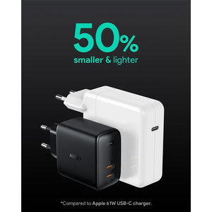 დამტენი Aukey PA-B4T 2-Port 65W
