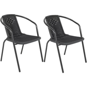 ბაღის სკამი BLOG SC-039P Black (A3624)