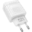 ადაპტერი Hoco DC108 Cool PD20W Single port charger Type-C White