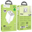დამტენი Hoco N42 Elogiado dual-port PD45W (2C) charger white