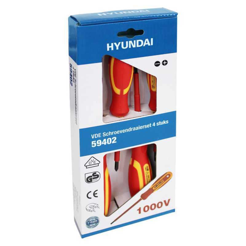 Electrician's screwdriver set 4 pcs HYUNDAI 59402 – ყიდვა ყველაზე იაფად ...
