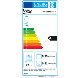 გაზქურა BEKO FBE63331XCS