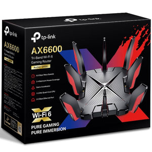 Wi-Fi როუტერი TP-Link Archer GX90 Tri-Band Wi-Fi 6 Gaming Router