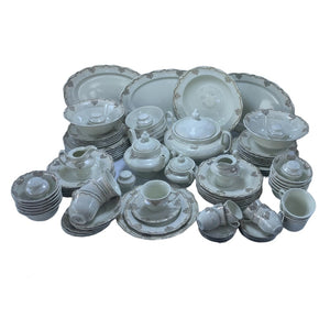 ჭურჭლის გერმანული ნაკრები 12 პერსონაზე PardisChini 98PCS Rhagea