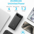 ფოვერბანკი Anker Power Bank (20K, 87W, Built-In USB-C Cable) B2B - UN (excluded CN, Europe) Black Iteration 1