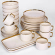 ჭურჭლის ნაკრები 6 პერსონაზე SLG Ceramics YTG32-1 White