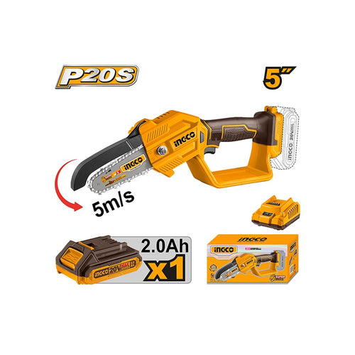 მინი ჯაჭვური ხერხი 20V INGCO CGSLI20581