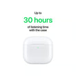 ყურსასმენი Apple AirPods 4 with Wireless Charging Case MXP93