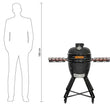 კერამიკული გრილი კამადო 18" Berllong BBQ K-0138-18