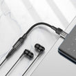 ადაპტერი Hoco LS37 Spirit transparent digital audio converter Type-C to 3.5მმ