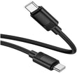 USB სადენი Hoco X122 Benefit 60W silicone charging data cable C to C