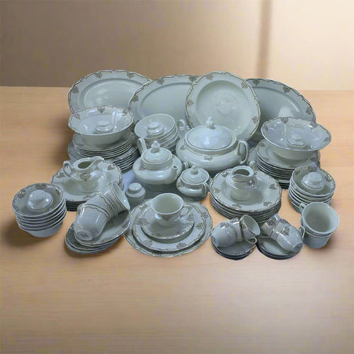 ჭურჭლის გერმანული ნაკრები 12 პერსონაზე PardisChini 98PCS Rhagea