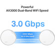 Wi-Fi როუტერი TP-Link Deco X50-PoE(3-pack) AX3000