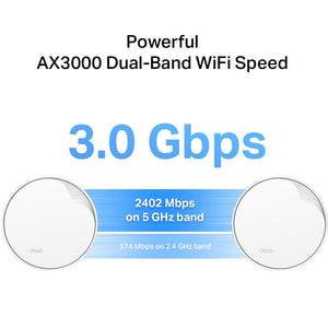 Wi-Fi როუტერი TP-Link Deco X50-PoE(3-pack) AX3000