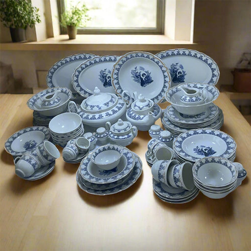 ჭურჭლის გერმანული ნაკრები 12 პერსონაზე PardisChini 98PCS Alynnet