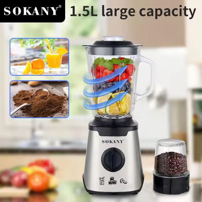 ბლენდერი საფქვავით 600W Sokany SK-JB-184