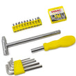 21 ნაჭრიანი ხელსაწყოების ნაკრები WMC TOOLS WMC-1021
