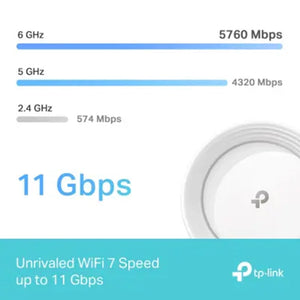Wi-Fi როუტერი TP-link Deco BE65(1-pack) BE9300