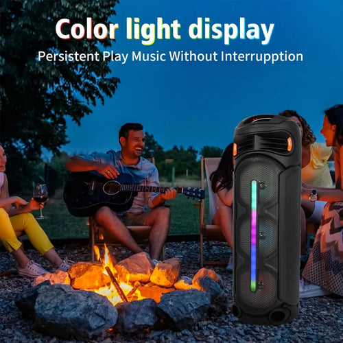 Bluetooth დინამიკი 2 მიკროფონით და პულტით OEM ZQS8312