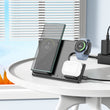 უსადენო დამტენი Hoco CQ2 Flash folding 3-in-1 wireless fast charger (SAM Watch)