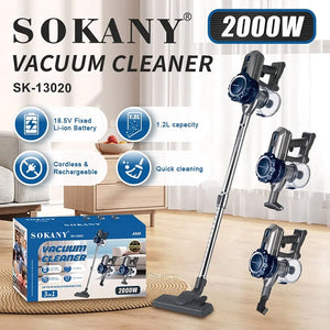 უსადენო მტვერსასრუტი Sokany SK-13020
