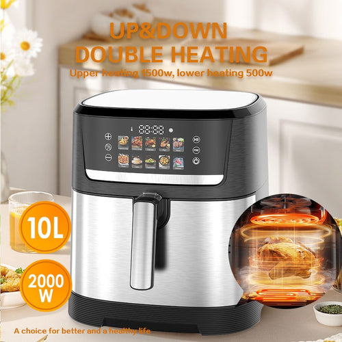 აეროგრილი 10ლ ზედა+ქვედა წვით Duvel DL-229