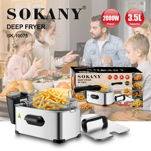 ფრის აპარატი 3.5 ლ SOKANY SK-10075