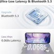Bluetooth ყურსასმენი QCY Ailypods Clear