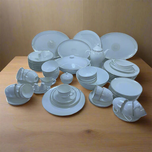 ჭურჭლის გერმანული ნაკრები 12 პერსონაზე PardisChini 105PCS Diathma