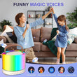 მინი Bluetooth დინამიკი RGB ფერებით და მიკროფონით OEM K52