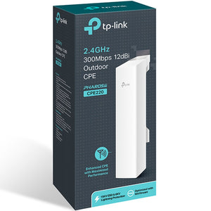 როუტერი TP-Link CPE220 2.4GHz 300Mbps 12dBi Outdoor CPE