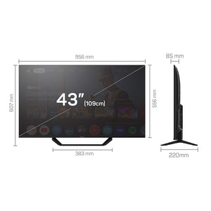 Smart 4K ტელევიზორი Tesla 43E655BUS 43 inch (109სმ)