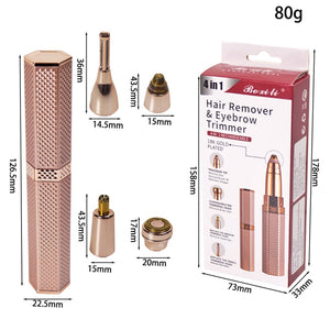 ცხვირისა და წარბის ტრიმერი 4-1 ში OEM BXL-819