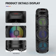 Bluetooth დინამიკი მიკროფონით და დისტანციური მართვით OEM ZQS8308
